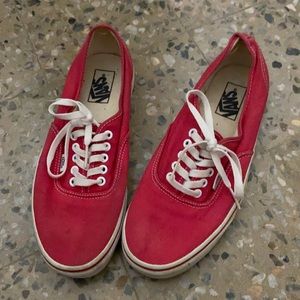 Vans Off The Wall Red Classic Sneakers